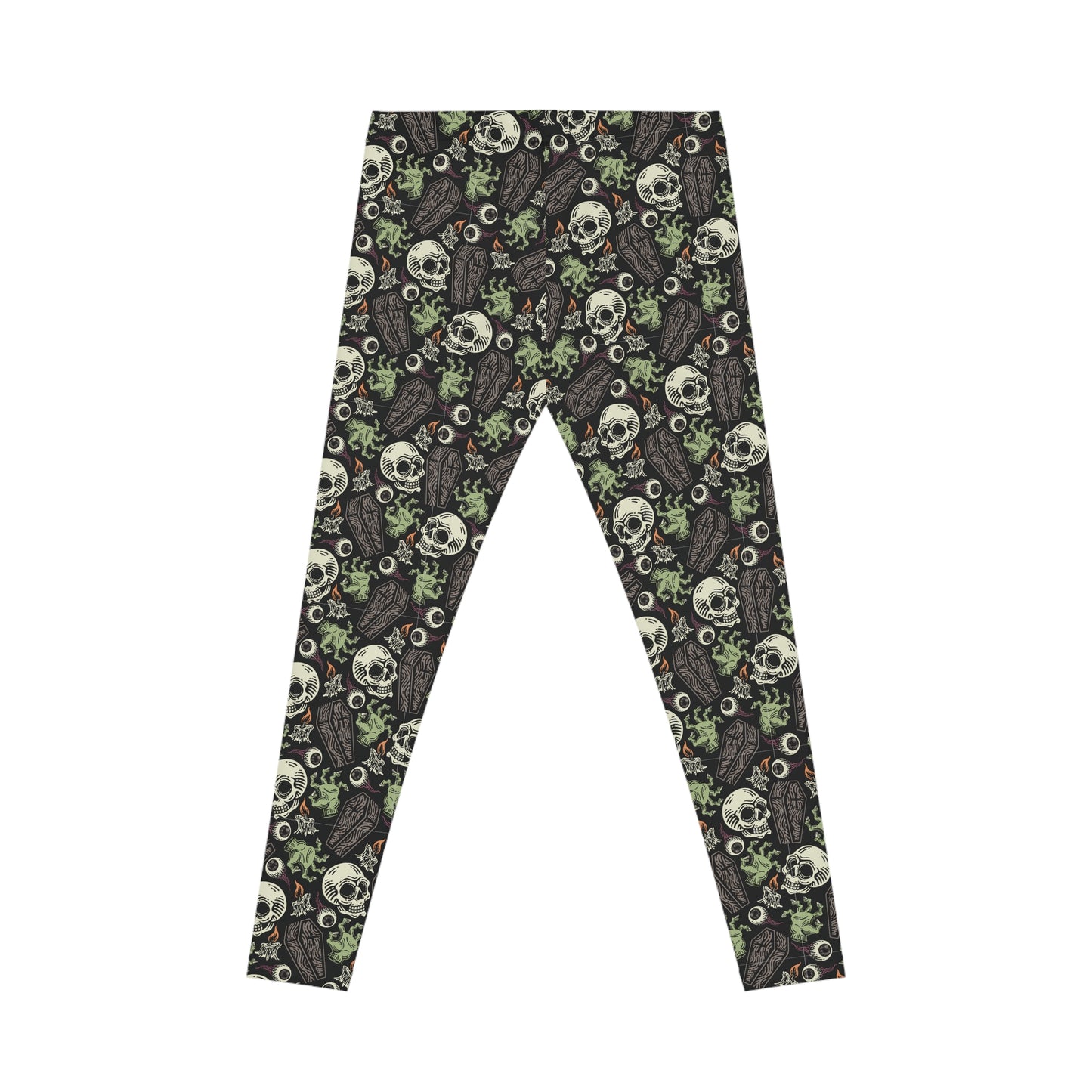 Zombies and Skulls Halloween Leggings