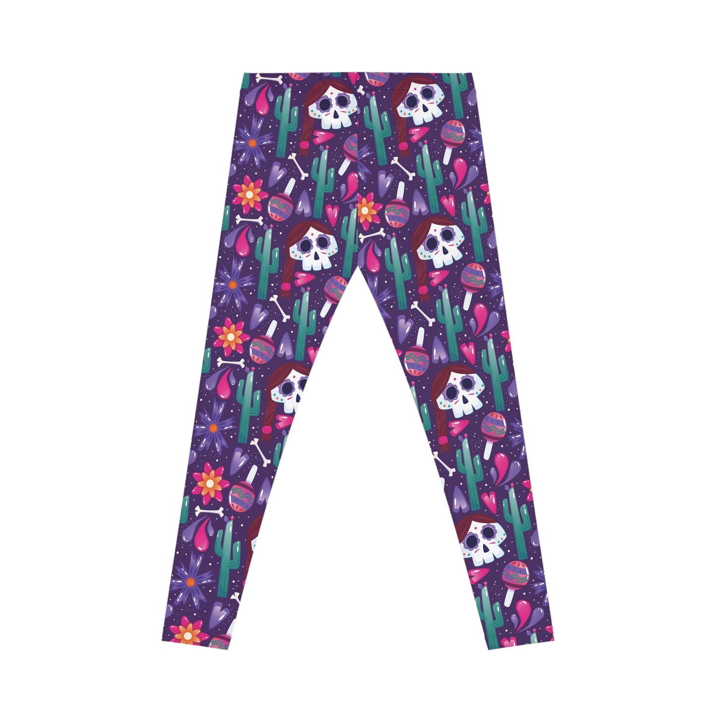 Zombies and Skulls Halloween Leggings