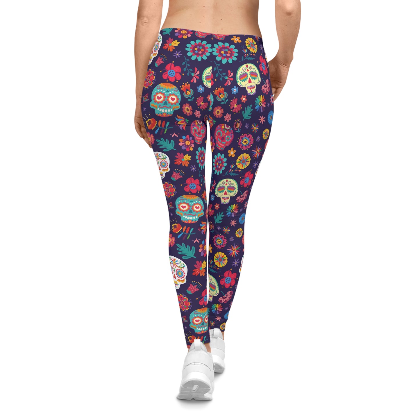 Zombies and Skulls Halloween Leggings