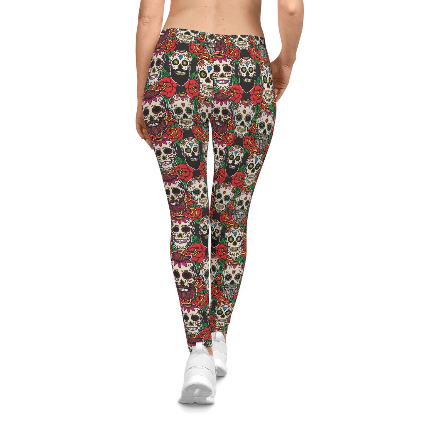 Zombies and Skulls Halloween Leggings