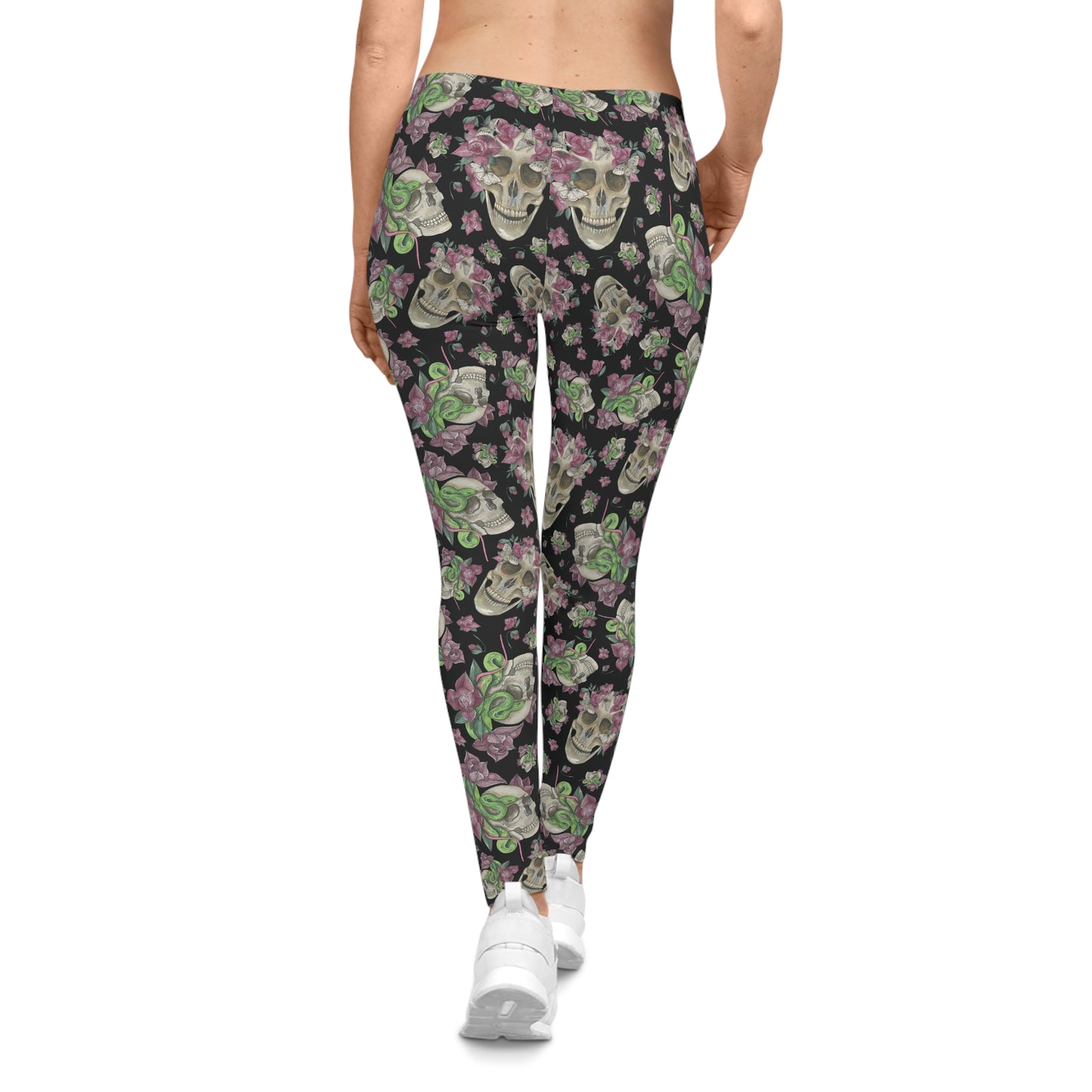 Zombies and Skulls Halloween Leggings