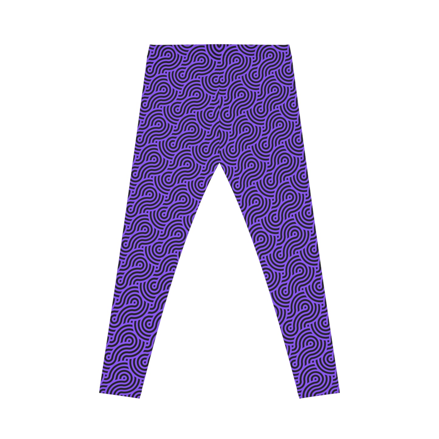 Purple Curvy Geometrical Pattern