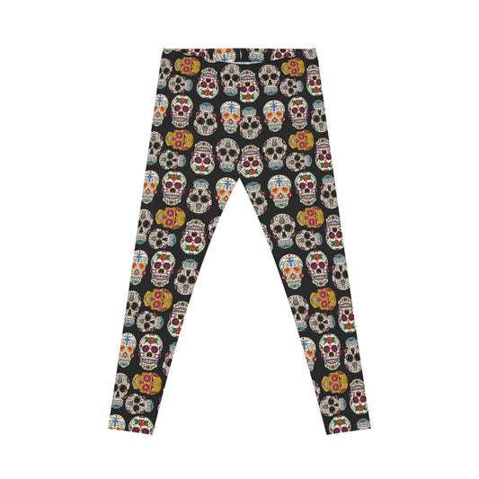 Zombies and Skulls Halloween Leggings