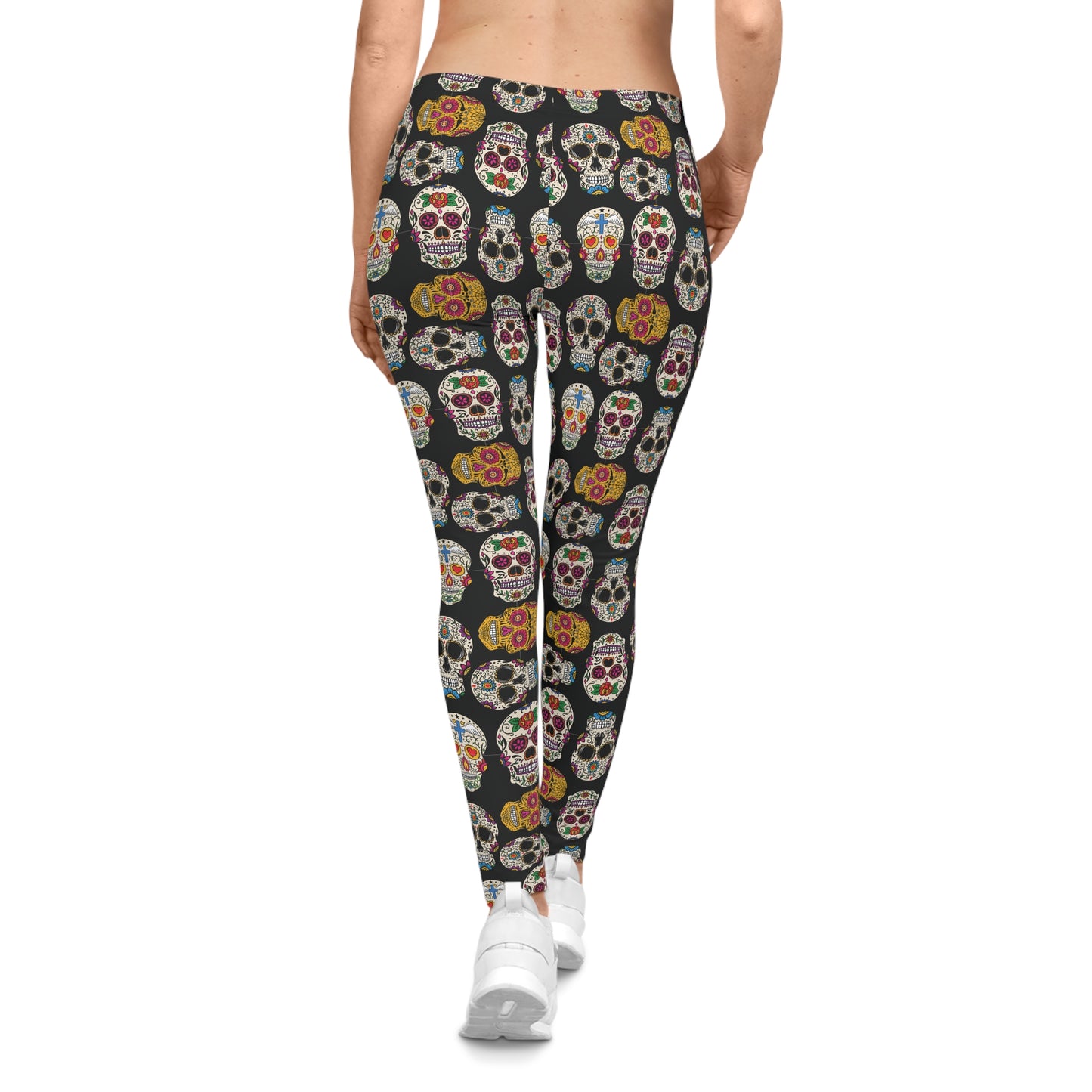 Zombies and Skulls Halloween Leggings